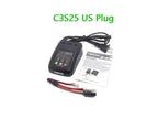 C3S25 25W/3A Mini Charging Balance Charger EU/US Plug for RC 7.4V-11.1V 2-3s Lipo NiMh Battery Remote Control Toy Car Charger