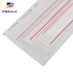 2/6/10 meter 1.27mm Gray Flat Ribbon Cable Wire 6/8/10/12/14/16/18/20/24/26/30/34/40P UL2651 300V for 2.54mm IDC Connector