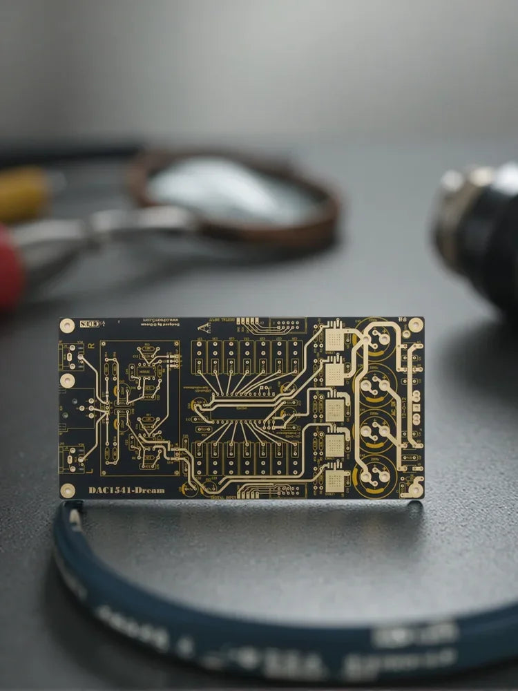 TDA1541 HiFi Audio DAC Decoder Board PCB Gold-plated Version