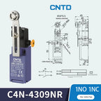 CNTD C4N‑NR Series vertical safety Micro Limit Switch IP65 Waterproof and dustproof Silver contact Safety Interlock C4N-4304NR
