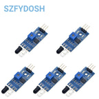 1-100pcs IR Infrared Obstacle Avoidance Sensor Module for Arduino Diy Smart Car Robot Reflective Photoelectric 3PIN