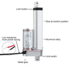 1000N 14mm/s Speed Linear Actuator WIth Remote Control 12V Metal Gear DC Electric Drive Linear Motor 50mm 100mm 150mm Stroke