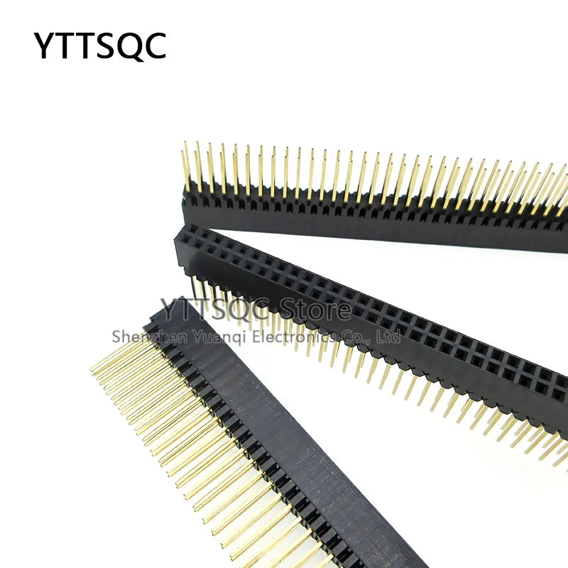 2 Piece 2.54mm 2x4P/5P/6P/8P/10P/20P/32P/40 Pin Straight Female Header Stacking Connector Double Row PC104 For Raspberry Mode