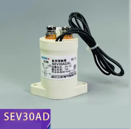 High Voltage 5-1000V 30A DC Contactor Power Relay SEV30ADXL Coil 12V 24V 36V   For Charging Piles Electric Car etc