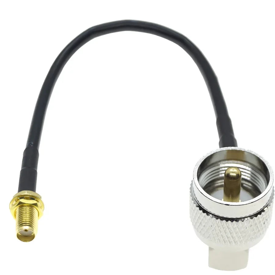 RG58 UHF PL259 SO239 TO SMA Male Female Plug Jack Crimp Coaxial Connector RF pigtail Jumper antenna extension wire Coax cable