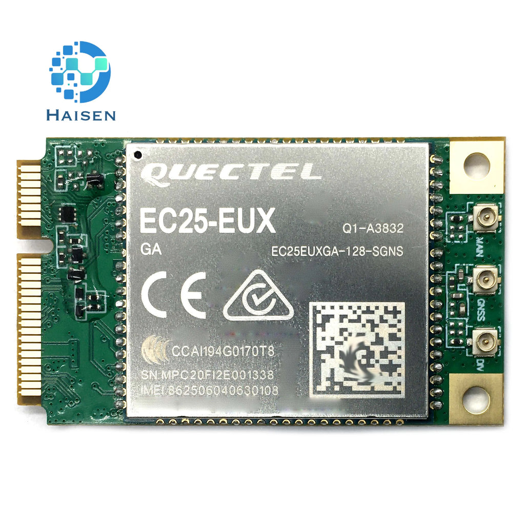 HAISEN QUECTEL LTE Cat 4 Module PCI Express® Mini Card EC25 EC25-EUX MINI PCIE EC25EUXGA-MINIPCIE EC25EUXGR-MINIPCIE