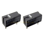 Original Mice Micro Switches D2FC-F-7N(100M) 3Pin WhiteDots 100Millions Clicks,3Pin WhiteDots Touch Switches Micro Hot 100Millio