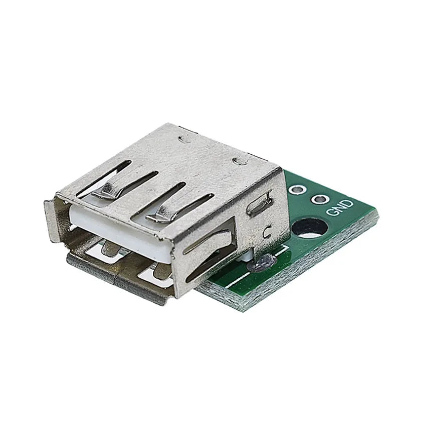 1pcs Type A USB Female to DIP 2.54MM PCB Board Adapter Converter USB Connector USB Female for Arduino