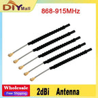 5/10PCS 868-915MHz Antenna 2dBi with 7cm Cable - Compatible with ESP32 LoRa V3/LORA32U4II & GSM 824-960MHz Modules