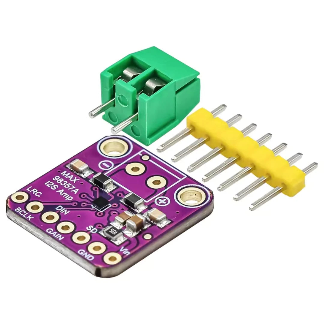 1-10pcs MAX98357A Audio Amplifier Module 3006 I2S 3W Class D Amplifier Without Filtering DIY Power Amplifier Board MAX98357 BGA