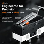 Mini Micro Limit Switch C NO NC 3 Pins PCB Terminals SPDT 1A 125V Roller Arc Lever Snap Action Push Micro Mouse Switches