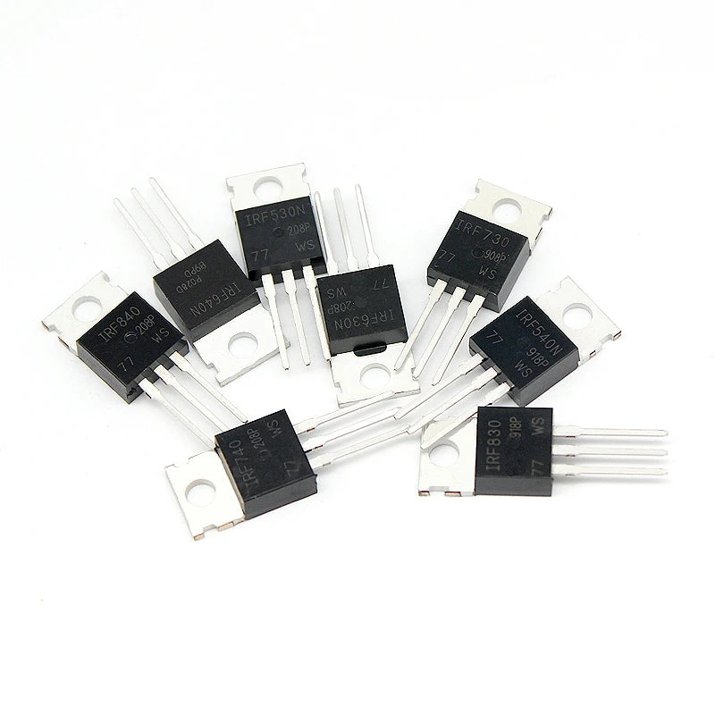 5PCS IR Mosfet Transistor IRFZ44N IRF3205 IRF540 IRF740 IRF840 IRF4905 IRF9540 IRFB4110 IRF1404 N-CH Power MOSFET TO-220 package
