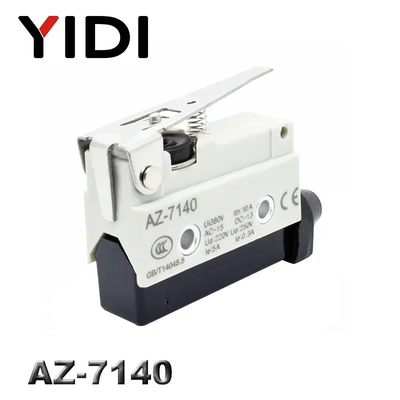 10A 250VAC AZ-7312 AZ-7311 AZ-7121 AZ-7310 TZ-7141 Waterproof Micro Switch Travel Limit Switch Straight 90degree Roller Lever