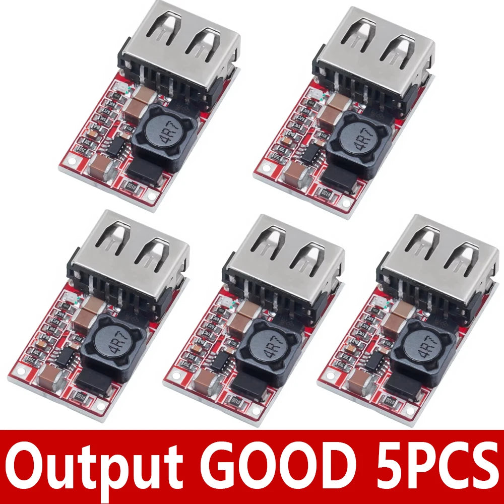 1~5PCS Fine 6-24V 12V/24V to 5V 3A CAR USB Charger Module DC Buck step down Converter 12v 5v power supply module good EGBO