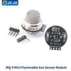 Smoke Gas Sensor Module MQ‑2/3/4/5/6/7/8/9/131/135/136/137, Alcohol Detection