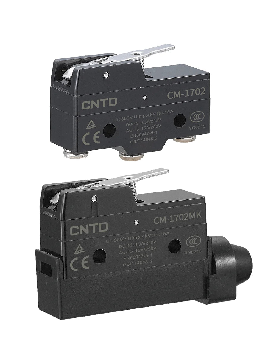 CNTD CM-1702 CM-1702K CM-1702N Micro Switch Limit Switch Travel Switch Self-Resetting Short lever Snap Action Electrical Control