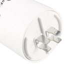 1Pcs CBB60 Run Capacitor 8uF-80uF 450V AC Double Insert 50/60Hz Cylinder White for Air Compressor Water Pump Motor