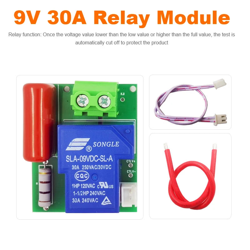 ATORCH 9V 30A relay For DT24 DT24PW