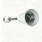 B22 to E27 360d adjustable Flame Retardant PBT 10CM Extension LED Lamp base Bulb Socket extender adapter Light Holder Converter