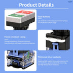 10Pcs 22MM Momentary Double Head Push Button with Signal Lamp On/Off Start/Stop,LED Light 12V 24V 110V 220V 380V optional
