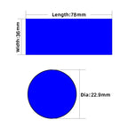 20~500pcs 21700 Battery Film Tape PVC Heat Shrink Tube Precut Shrinkable Sleeve Tubing Protect Pipe Cover for Batteries Wrap