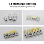 2pcs Mini G4 12V 24V LED Lamp Dimmable Light 3W COB Bulb AC DC 12V Lampada COB 360 Beam Lampada G4 COB Lights Replace Halogen