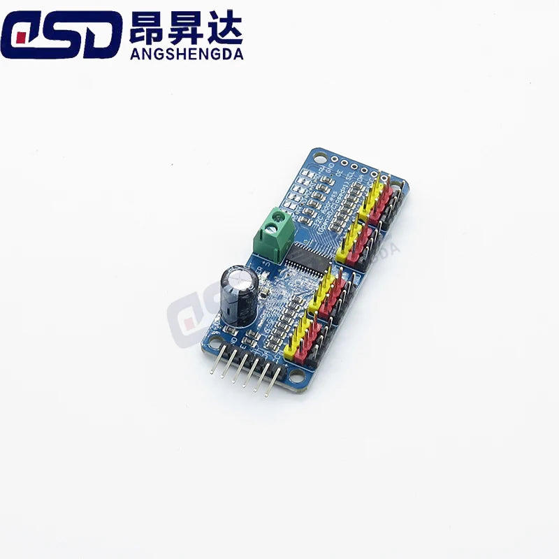 PCA9685 Robot Controller IIC Interface 16 Channel 12-Bit PWM Servo Motor Driver Board for Arduino Robot/ Raspberry Pi