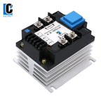 LCTC SSR 0-10V 4-20MA 0-5V Potentiometer Control Single Phase AC Voltage Regulator Relay With Heat Sink DTY Module 220V 380V