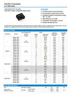 DC‑DC Converter With 1.5kV Input/Output Isolation, 5V To 5V Conversion, 1W Output Power, B0505S‑1WR3, Short‑Circuit Protection