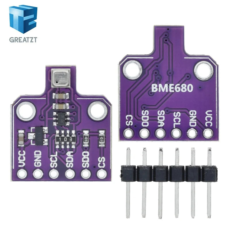 GREATZT BME680 Digital Temperature Humidity Pressure Sensor CJMCU-680 High Altitude Sensor Module Development Board For DIY