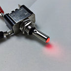 1Pcs 12V 20A Illuminated LED Toggle Switch Auto Car Boat Truck Red Blue Green Yellow White