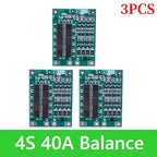 BMS 3S/4S 5A 10A 20A 25A 40A 60A Li-ion Lithium Battery Charger Protection Board 18650 For Drill Motor 12V with Enhance/Balance