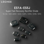 Super Fast Recovery Rectifier Diode ES1D ES1G ES1J ES2D ES2J ES2G ES3D ES3G ES3J ES5D ES5G ES5J SOD-123FL SMA SMB SMC DO-214