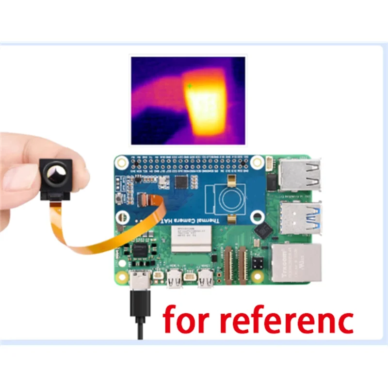 【T07A】Long-Wave IR Thermal Imaging Camera Module For Raspberry Pi IR Camera Long-Wave Camera Module Thermal Camera HAT