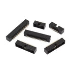 5Pcs DC3 1.27mm Pitch IDC Box Header Connector Straight Pin FC Cable Socket (8P-60P) PCB Board Terminal Block