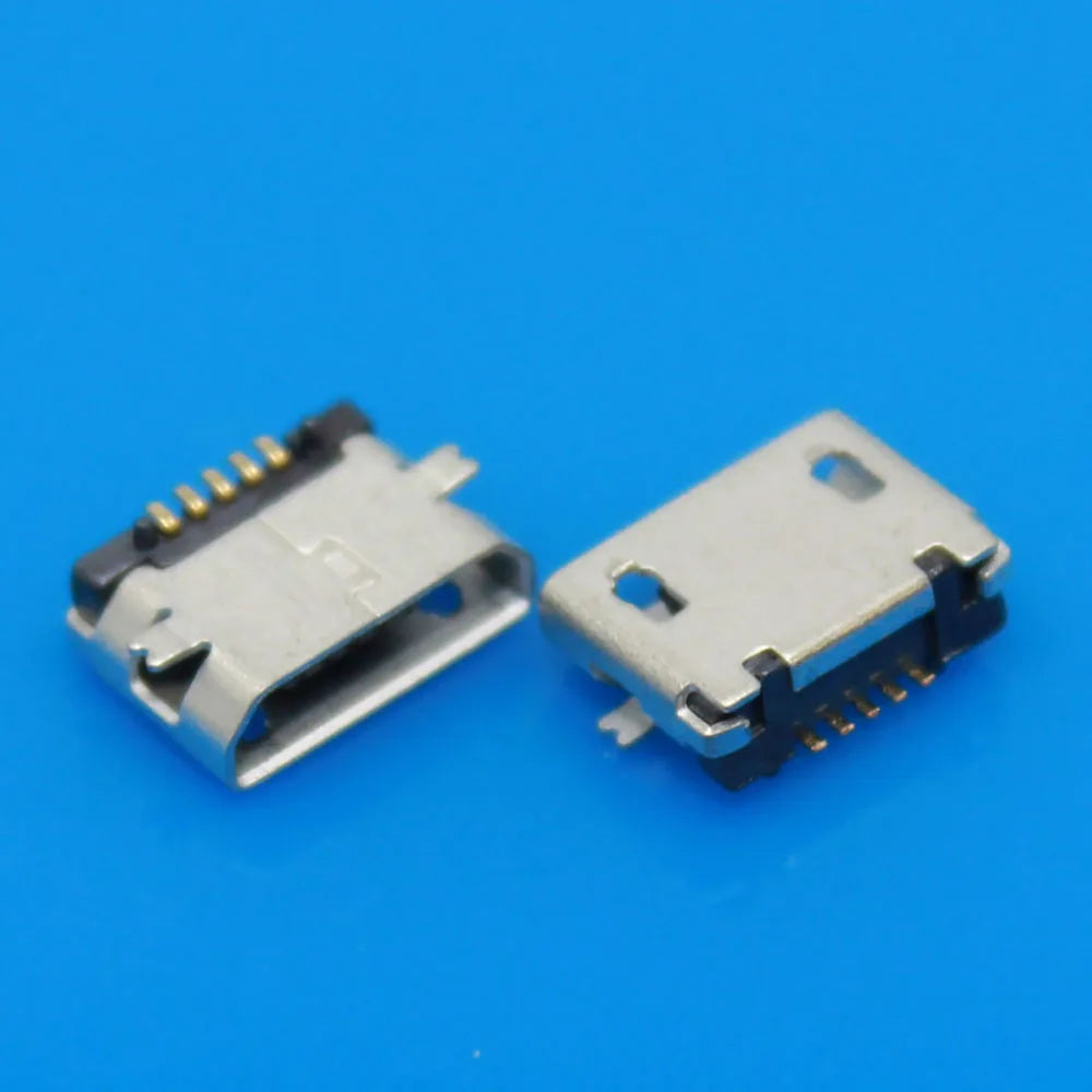 100models Micro USB Connector Mini Jack Socket Power Charging Port Replacement 5 Pin 5pin Tail For Samsung Huawei Lenovo ZTE HTC