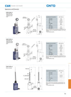 CNTD Micro Limit Switch C6N Series C6N‑101 C6N‑102 C6N‑111 C6N‑121 1NO1NC 10A 250V IP67 Waterproof For Automated Machinery