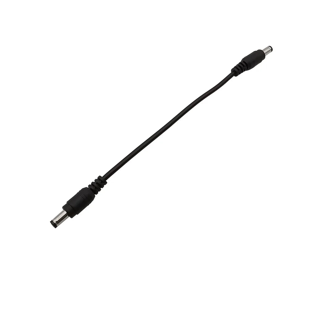 DC 12V Cable Power 5.5x2.1mm Male to Male Plug Wire Cable Connector DC Plugs Extension Cords for CCTV Camera LED Light Strip DIY