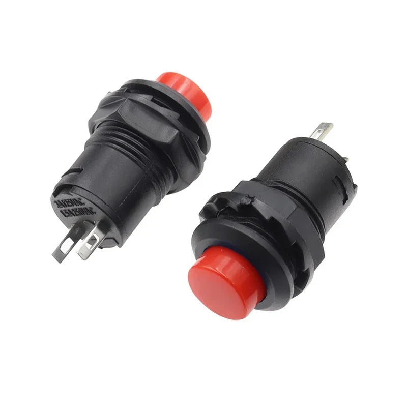 5/20PCS Self-Lock /Momentary Pushbutton Switches DS228 DS428 12mm OFF-ON Push Button Switch DS-228 DS-428