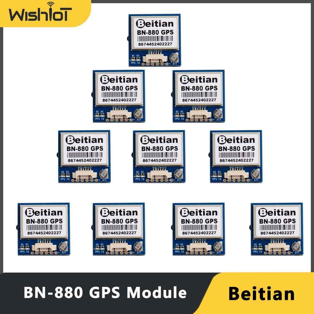 Beitian BN-880 GPS Module with Flash HMC5883L Compass GPS Active Antenna for GPS GLONASS Beidou Car Navigation Flight Control