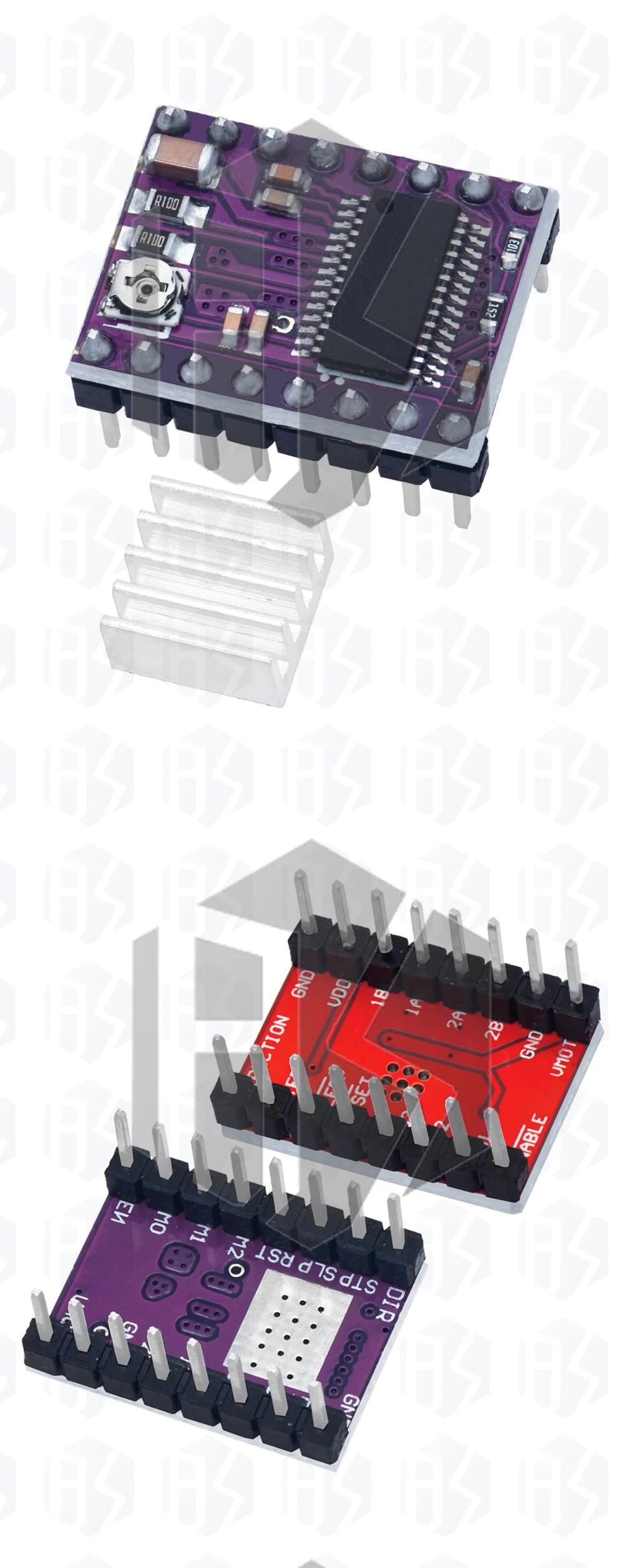 3DV4 CNC Shield V4 + Nano 3.0 + 3pcs DRV8825 Reprap Stepper Drivers Set For Arduino