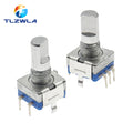 5PCS 20 Position 360 Degree Rotary Encoder EC11 5Pin Handle Long 15MM Audio Digital Potentiometer Without Switch