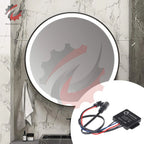 DC 5-12V Bathroom Mirror Switch Touch Switch Sensor Stepless LED Inductive Dimming Touch Dimmer Switch for Led Light Mirror