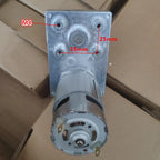 7-Type 775 DC Gear Motor 6V 12V 24V RS775 Metal Gears D Shaft Motor