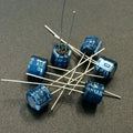 20Pcs/100Pcs Japan ELNA 6.3x5mm Blue Robe Low Profile 16V47uF Audio Aluminum Electrolytic Capacitor HIFI DIY
