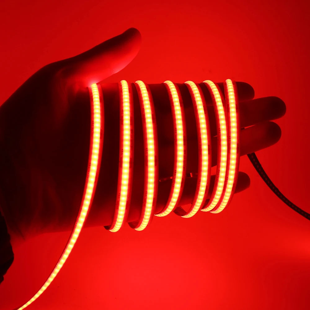 5V Motion Sensor Nigth Light COB Led Strip USB Battery Power 3mm 5mm 8mm PCB 320 LEDs Flex Lamp for Under Cabinet Kitchen Stairs
