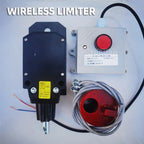 Wireless Limit Device Integrated over Roll Switch Counterweight Steel Wire Rope for On-Board Crane