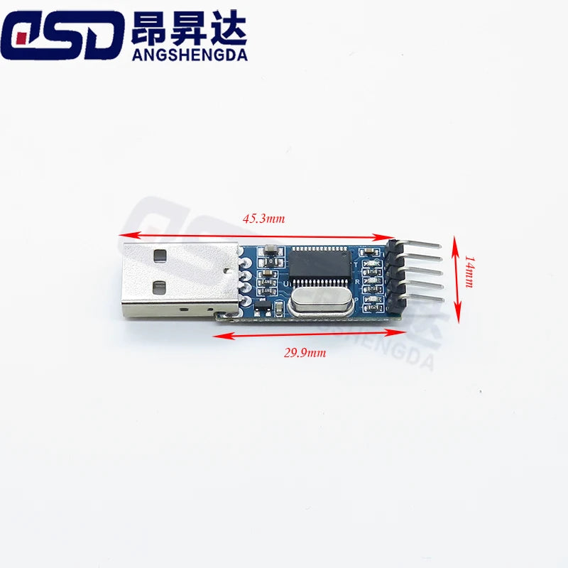 1pcs PL2303 USB to TTL / USB-TTL / STC microcontroller programmer / PL2303 USB To RS232 TTL Converter Adapter Module