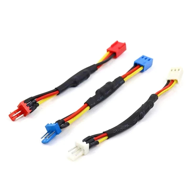 5 Pieces PC CPU Fan Speed Reduce Slow Down Wire 3 Pin Fan Noise Resistor Cable Male to Female Connector 12CM/4.72in