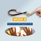 MINI Touch Sensor Switch 3.7-24V 2.5A, Dual Mode Touch Control, for LED Light/Water Level, 4mm Plastic/Glass Panel